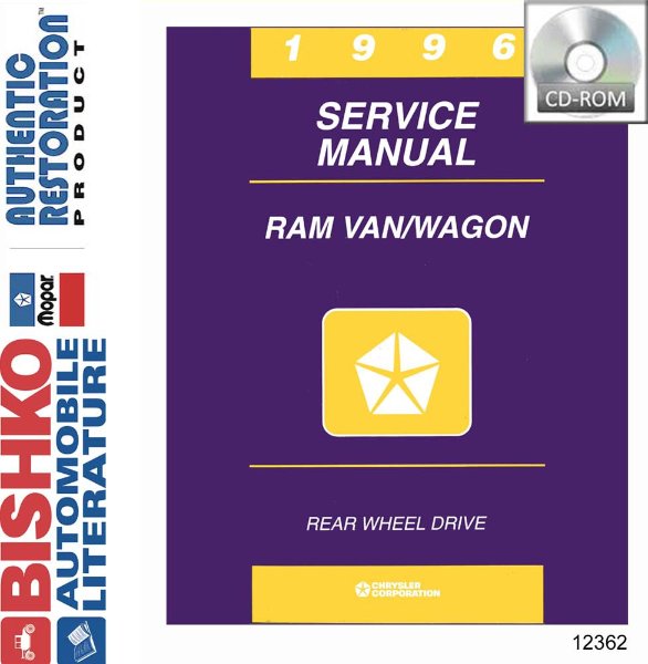 1996 Dodge Truck Van, Wagon Factory Shop Service Manual