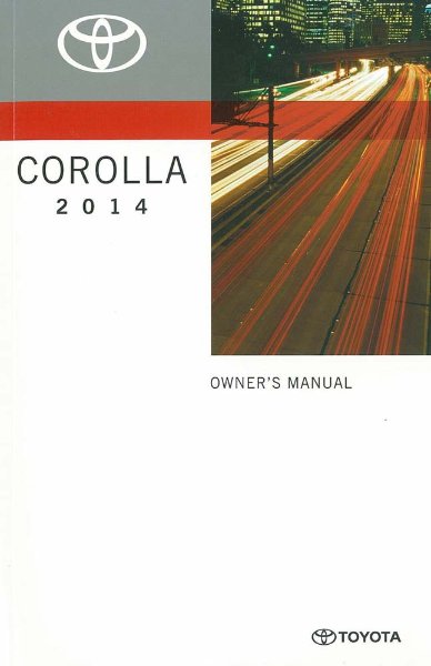 2014 Toyota Corolla Owner's Manual