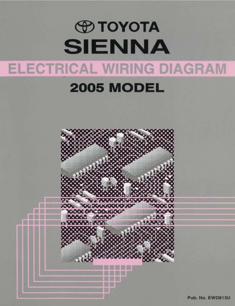 2005 Toyota Sienna Wiring Diagrams Manual