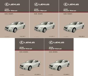 2008 Lexus GS 450h Factory Shop Service Manual