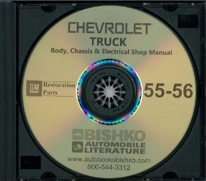 1955–1956 Chevrolet Truck All Models Factory Shop Service Manual