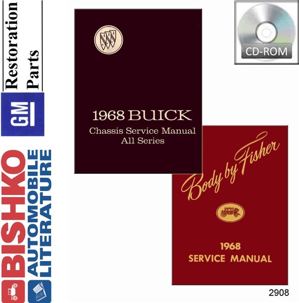 1968 Buick ALL MODELS FISHER BODY Factory Shop Service Manual