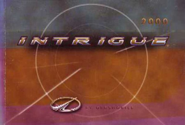 2000 Oldsmobile Intrique Owner's Manual