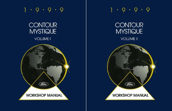 1999 Ford Contour, Mystique Factory Shop Service Manual