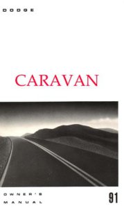 1991 Dodge Caravan Owner's Manual