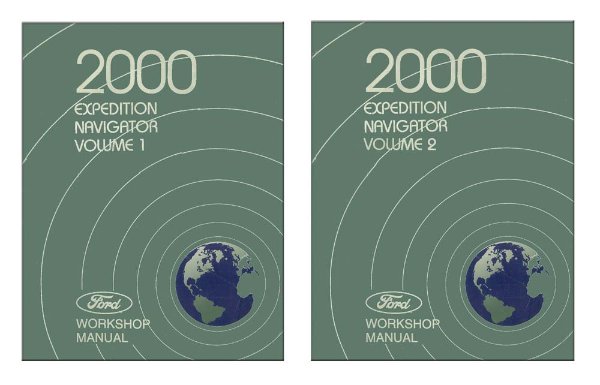 2000 Ford Truck Expedition / Navigator Factory Shop Service Manual