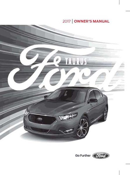 2017 Ford Taurus Owner's Manual