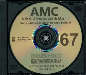 1967 AMC Ambassador, Marlin, Rebel Factory Shop Service Manual