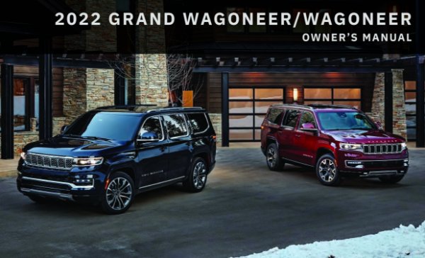 2022 Jeep Wagoneer Owner's Manual