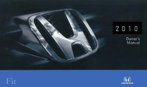 2010 Honda Fit Owner's Manual
