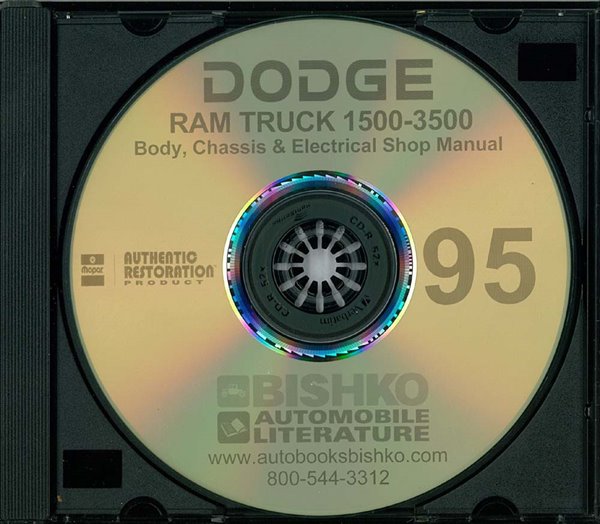1995 Dodge 1500-3500 Ram Truck Factory Shop Service Manual