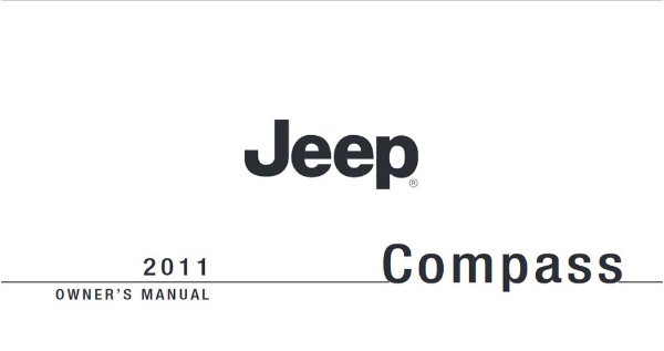 2011 Jeep Compass Owner's Manual