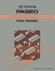 1994 Toyota Celica Wiring Diagrams Manual