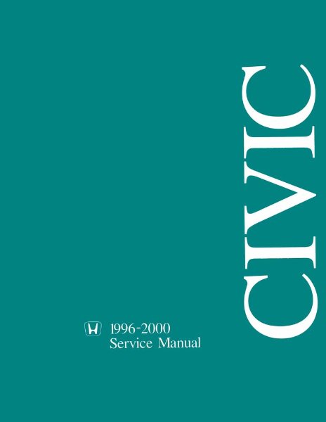 1996–2000 Honda Civic Factory Shop Service Manual