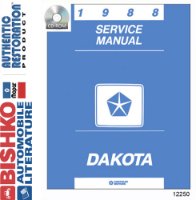 1988 Dodge Dakota Truck Shop Service Repair Manual PDF sample image