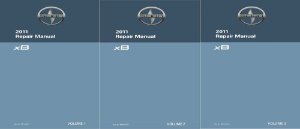 2011 Toyota Scion xB Factory Shop Service Manual