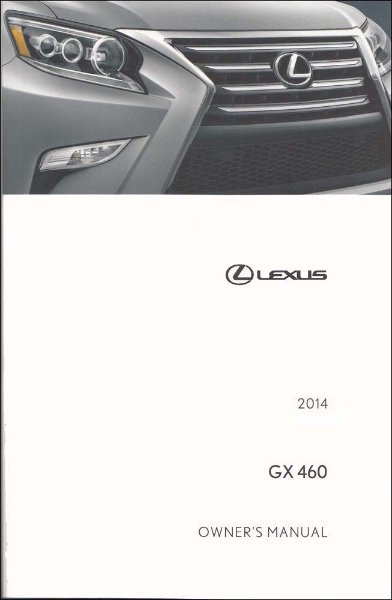 2014 Lexus GX 460 Owner's Manual