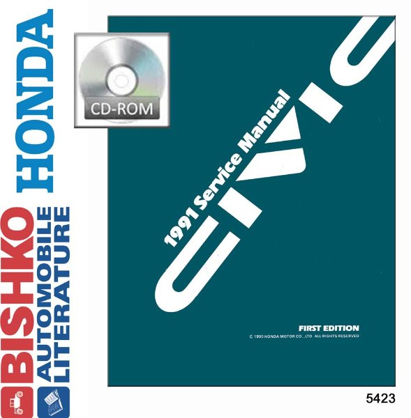 1991 Honda Civic Factory Shop Service Manual