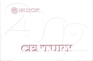 2002 Buick Century Owner's Manual