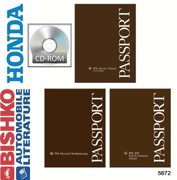 1996 Honda Passport Factory Shop Service Manual