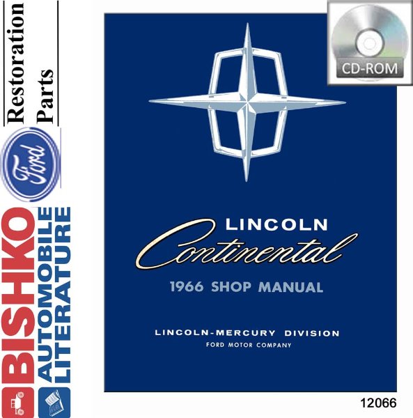 1966 Lincoln Continental Factory Shop Service Manual