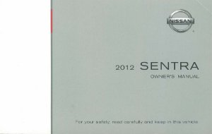 2012 Nissan Sentra Owner's Manual