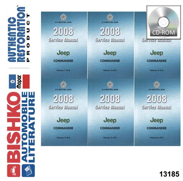 2008 Jeep Commander Factory Shop Service Manual
