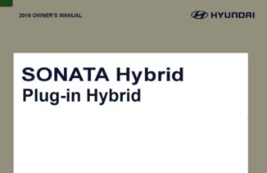 2019 Hyundai Sonata Owner's Manual