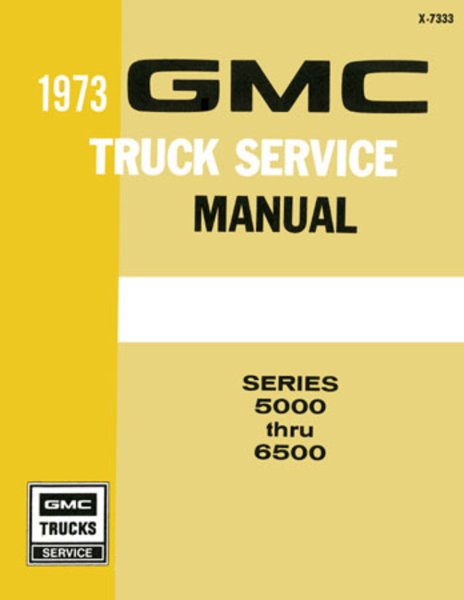 1973 GMC Medium Duty Truck Shop Service Repair Manual Engine Electrical