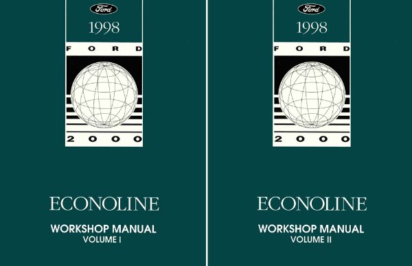 1998 Ford Truck Econoline, Club Wagon Factory Shop Service Manual