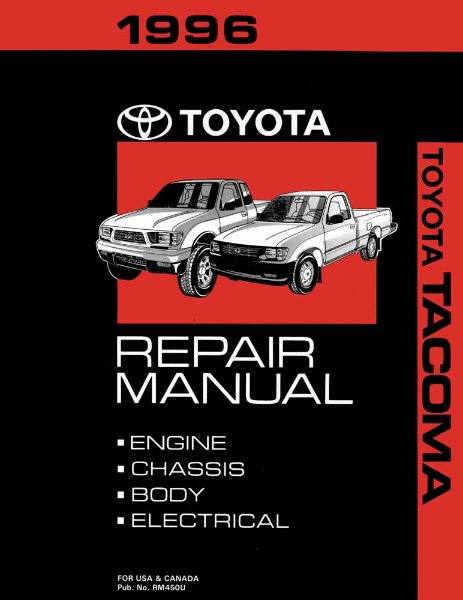 1996 Toyota Tacoma Factory Shop Service Manual
