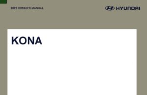 2021 Hyundai Kona Owner's Manual