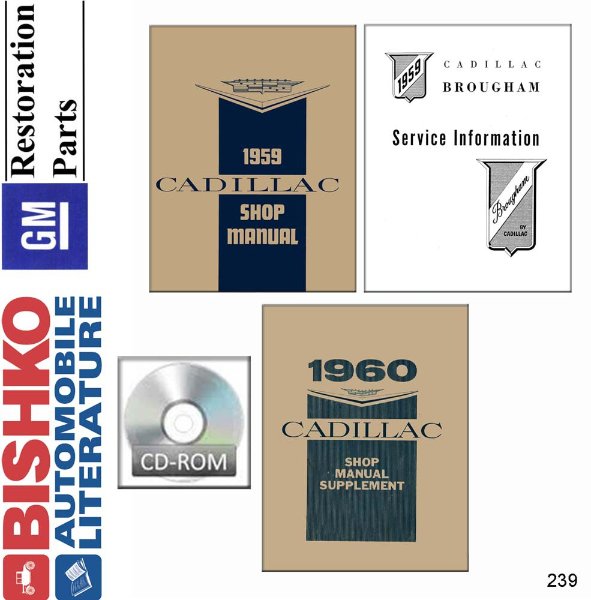 1959–1960 Cadillac All Models Factory Shop Service Manual