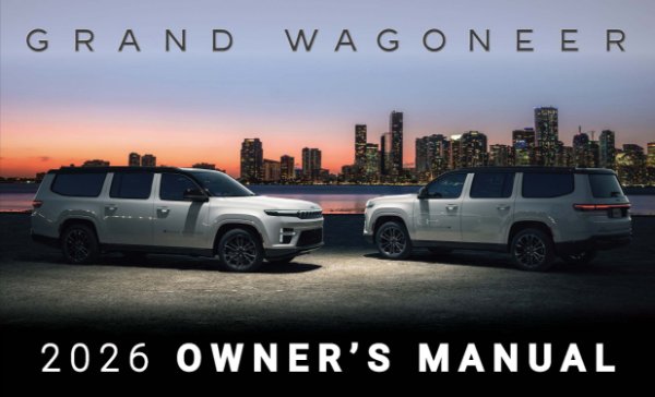 2026 Jeep Grand Wagoneer Owner's Manual