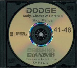 1941–1948 Dodge All Models Factory Shop Service Manual