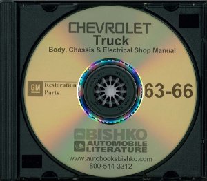 1963–1966 Chevrolet Truck ALL MODELS - INCLUDES 64-66 TRUCK SUPPLMENT VAN