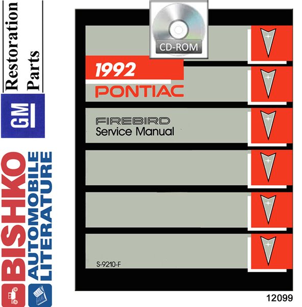 1992 Pontiac Firebird Factory Shop Service Manual