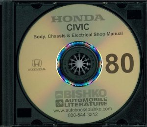 1980 Honda Civic Factory Shop Service Manual