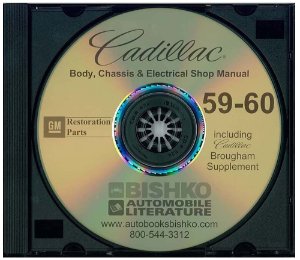 1959–1960 Cadillac All Models Factory Shop Service Manual