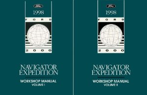 1998 Ford Truck Navigator / Expedition Factory Shop Service Manual