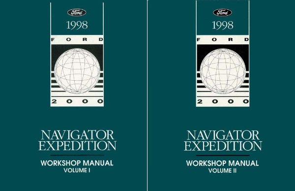 1998 Ford Truck Navigator / Expedition Factory Shop Service Manual