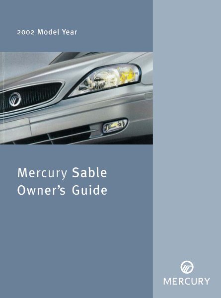 2002 Mercury Sable Owner's Manual