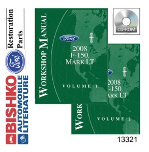 2008 Ford Truck F-150, Lincoln Mark LT Factory Shop Service Manual