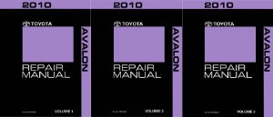 2010 Toyota Avalon Factory Shop Service Manual