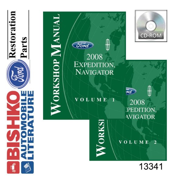 2008 Ford Truck Expedition, Navigator Factory Shop Service Manual