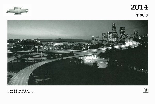 2014 Chevrolet Impala (NOT THE IMPALA LIMITED) Owner's Manual