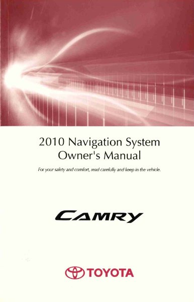 2010 Toyota Camry Owner's Manual