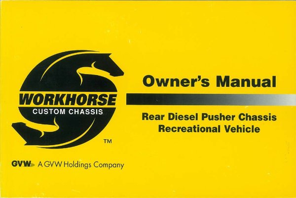 1999–2004 Workhorse RDP Chassis RV Owner's Manual