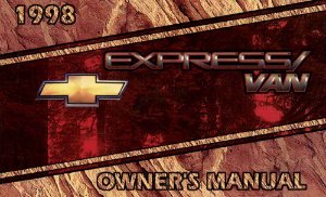 1998 Chevrolet Express Van Owner's Manual