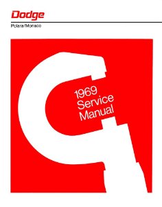1969 Dodge Monaco, Polara Factory Shop Service Manual